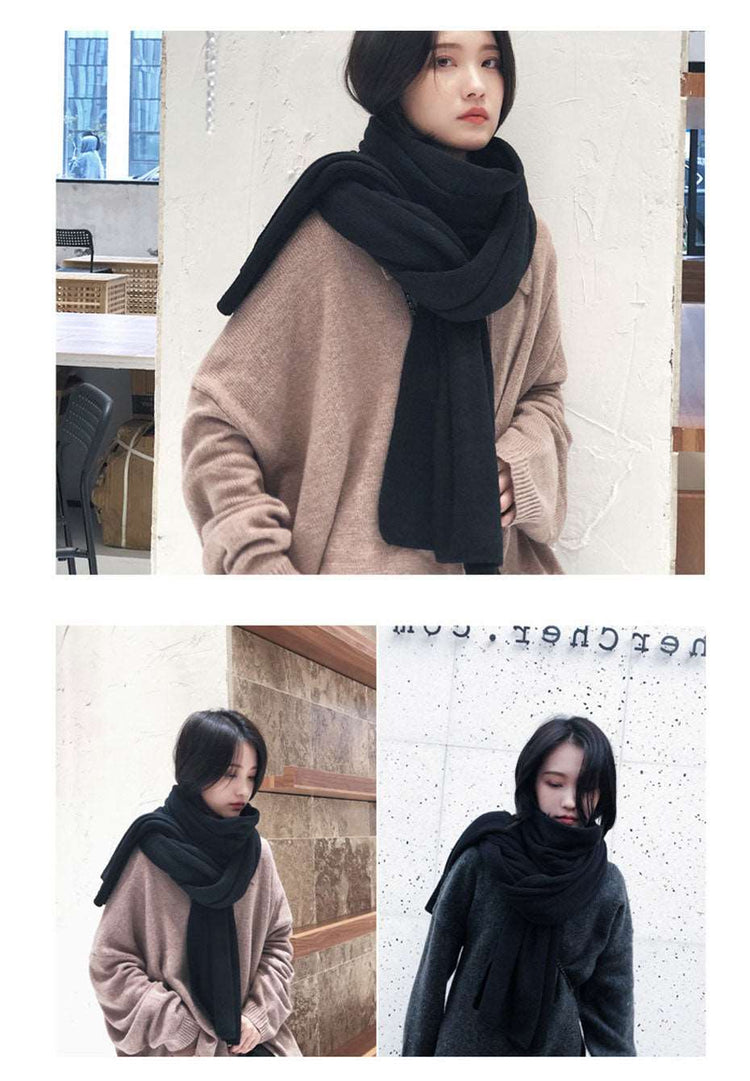 Cozy Solid Color Scarf