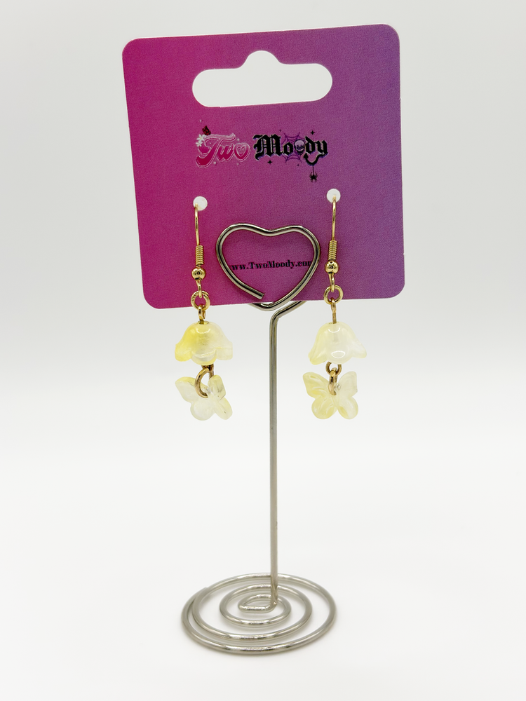Two Moody Originals: Fairy Flutter Bloom Earrings – Local Stock