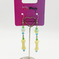 Two Moody Originals: Sweetly Skeletal Charm Drop Earrings – Local Stock