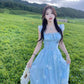 Ethereal Flower Princess Open Petal Maxi Dress – Local Stock