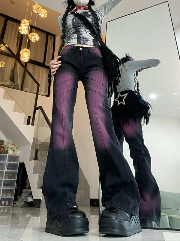 Color Pop Flare Jeans