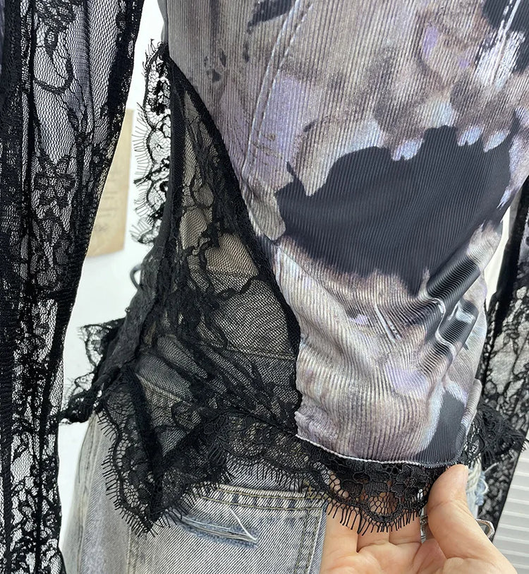 Groovy Lace Fantasy Top