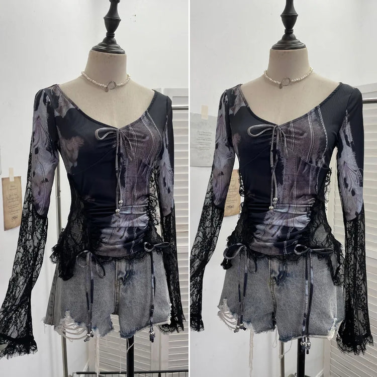 Groovy Lace Fantasy Top