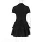 Midnight Academy Mini Dress – Local Stock