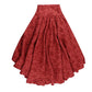 Gothic Drama High Low Skirt
