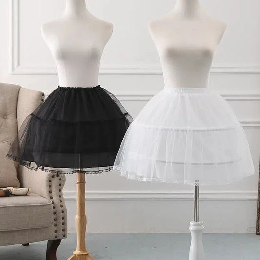 Adjustable Hooped Mesh Petticoat