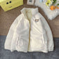 Cute Embroidered Double-Sided Coat