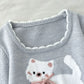 Bowtique Kitty Knit Sweater – Local Stock