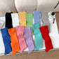 Candy Color Knee High Socks