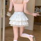 Daisy Daydream Lace Tiered Skort
