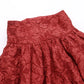 Gothic Drama High Low Skirt