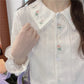 Precious Flower Embroidered Blouse