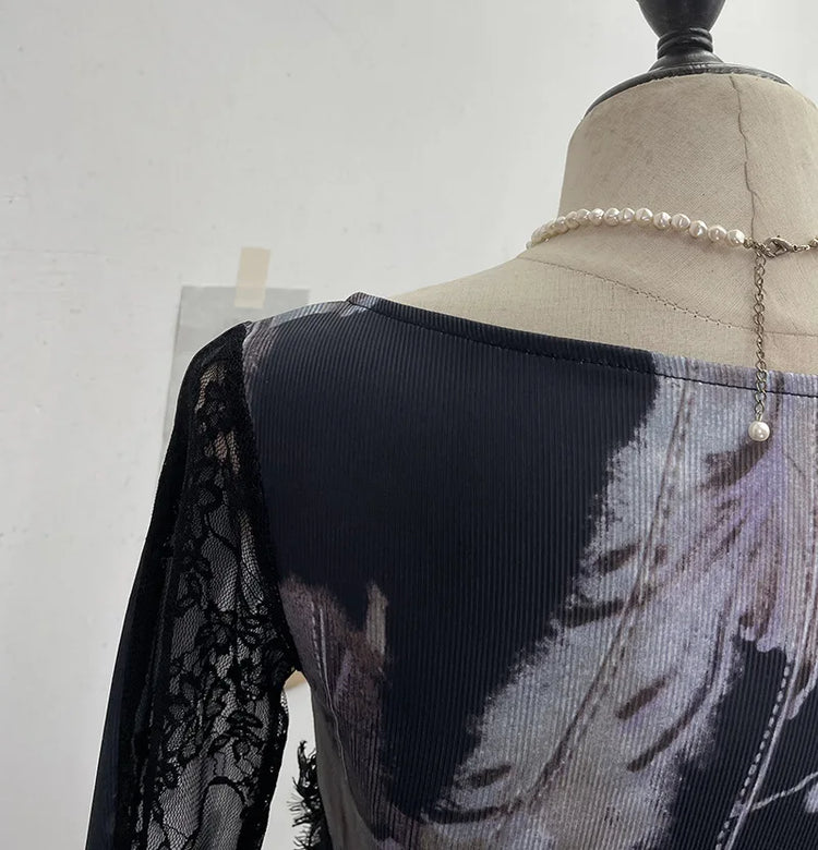 Groovy Lace Fantasy Top