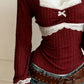 Scarlet Keepsake Lace Top – Local Stock