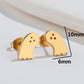 Dark Cutie Stud Earrings