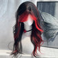 Crimson Kiss Layered Wig