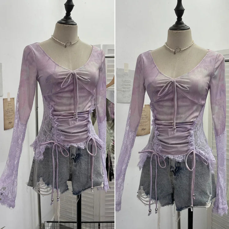 Groovy Lace Fantasy Top