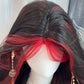 Crimson Kiss Layered Wig