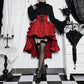 Gothic Drama High Low Skirt