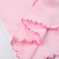 Sweet Butterfly Shoulder Tie Crop Top