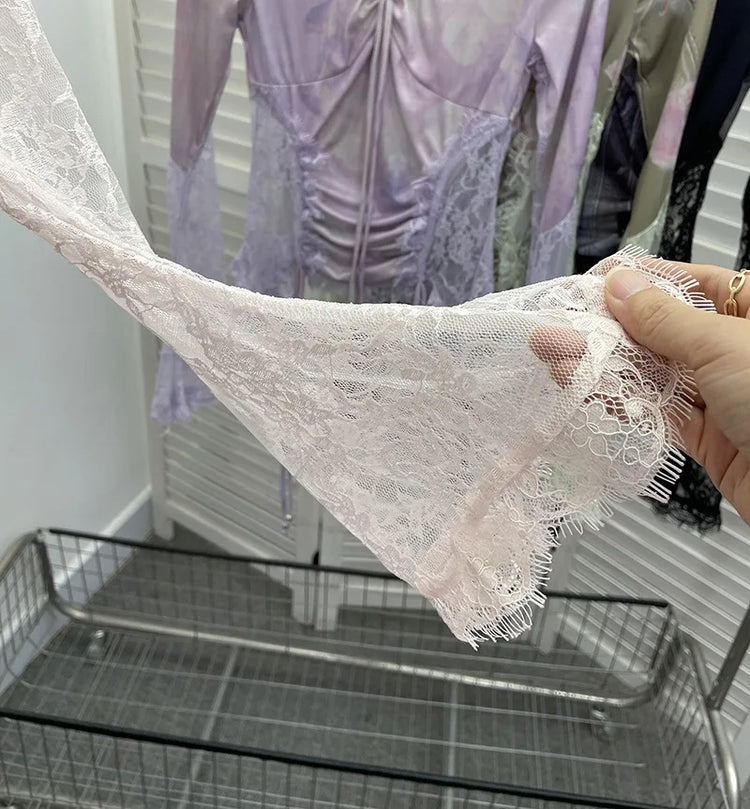 Groovy Lace Fantasy Top