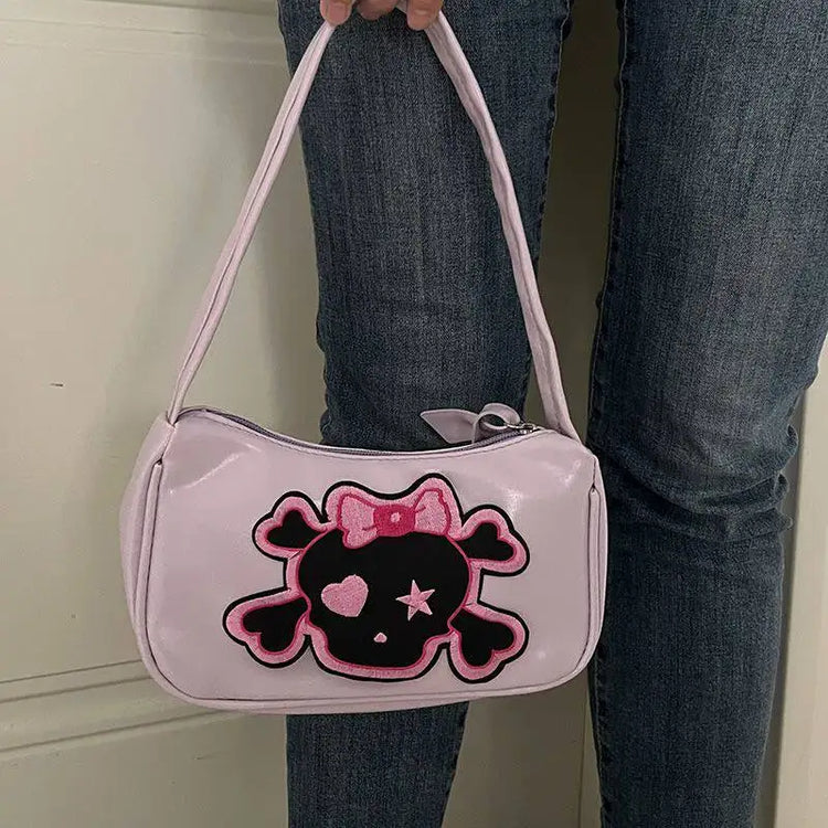 Toxic Sweetheart Skull Bag – Local Stock