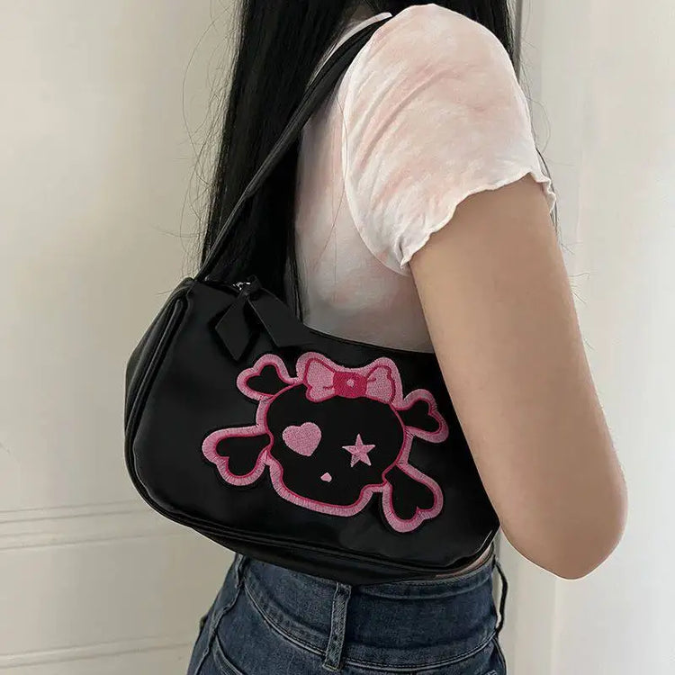 Toxic Sweetheart Skull Bag – Local Stock
