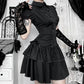 Midnight Academy Mini Dress – Local Stock