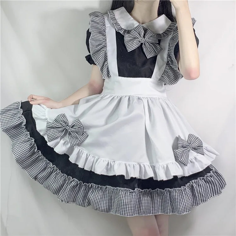 Pretty Ruffles and Bows Maid Costume Set