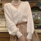 Dreamknit Lantern Sleeve Cropped Cardigan – Local Stock
