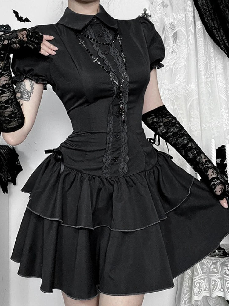 Midnight Academy Mini Dress