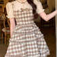 Kawaii Plaid Princess Dress