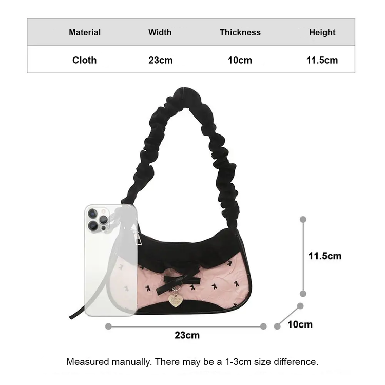 Ruched & Ready Mini Bag