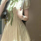 Green Ribbon Candy Delight Mini Dress
