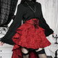 Gothic Drama High Low Skirt