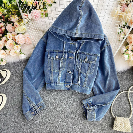 Urban Pulse Denim Hoodie – Local Stock