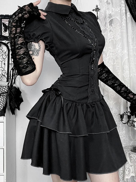 Midnight Academy Mini Dress