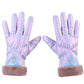 Plush Reflective Touch Screen Gloves