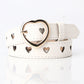 Sweetheart Cutout Belt