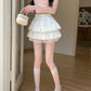 Daisy Daydream Lace Tiered Skort