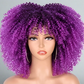 Colorful Curly Afro Wig