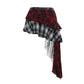 Grunge Chaos Asymmetrical Plaid Skirt