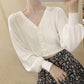 Dreamknit Lantern Sleeve Cropped Cardigan – Local Stock