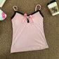 Coquette Charm Lace Trim Cami