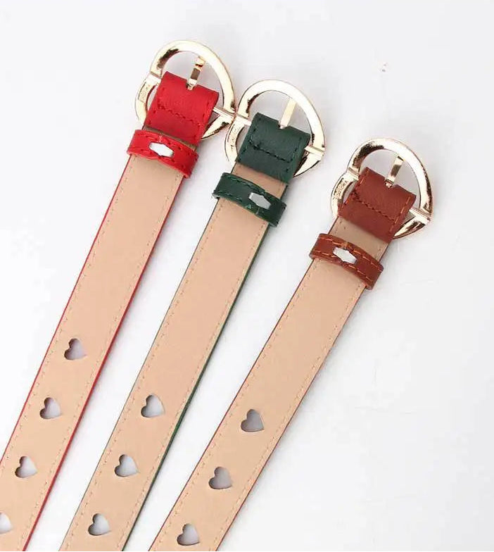 Sweetheart Cutout Belt