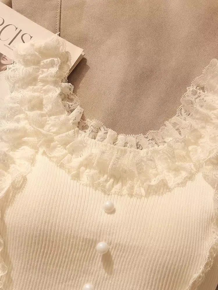 Ruffle Kiss Lacy Top
