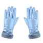 Plush Reflective Touch Screen Gloves