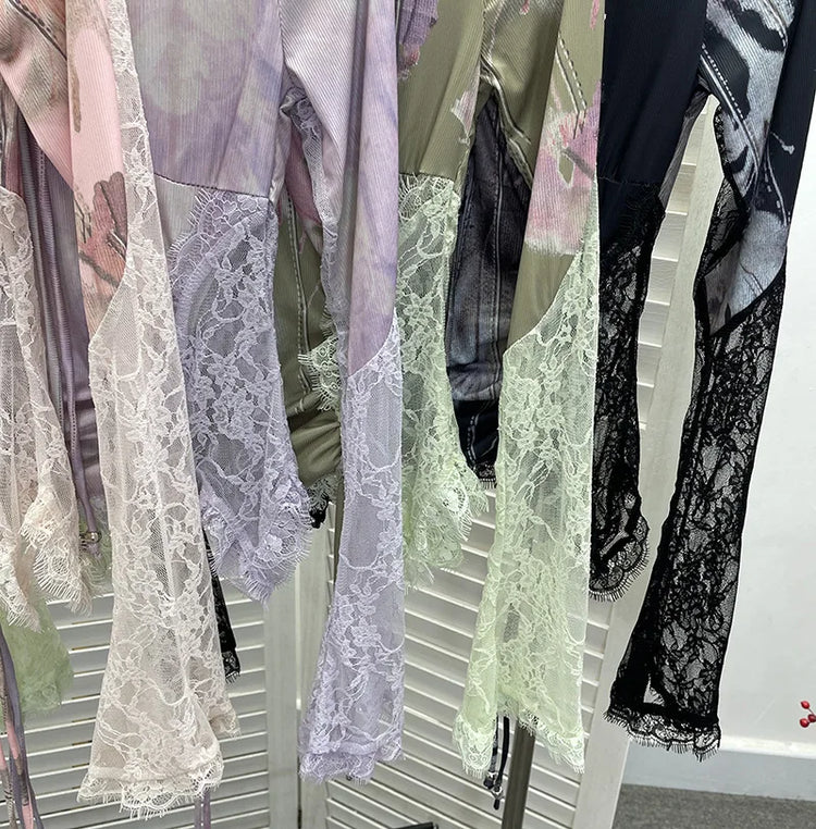 Groovy Lace Fantasy Top