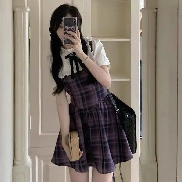 Gloaming Archivist Plaid Mini Dress – Local Stock