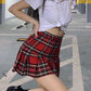 Classic Plaid Pleated Mini Skort